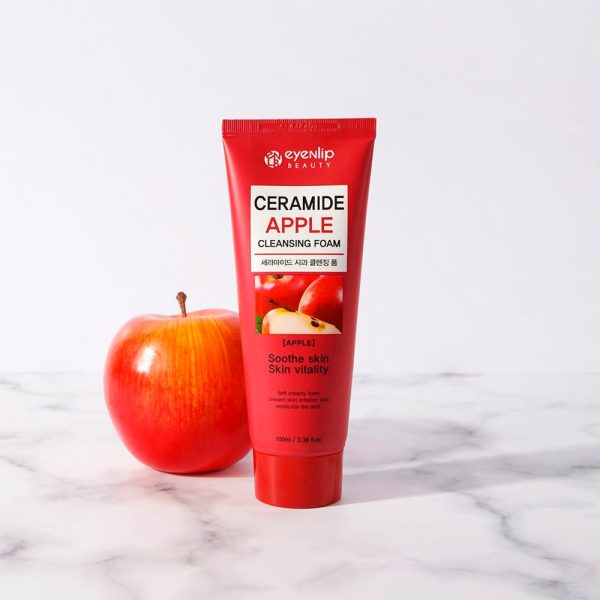 media-Üz-yuma-üçün-köpük-alma-ekstraktı-ilə-Eyenlip-Ceramide-Apple-Cleansing-Foam-100ml-3